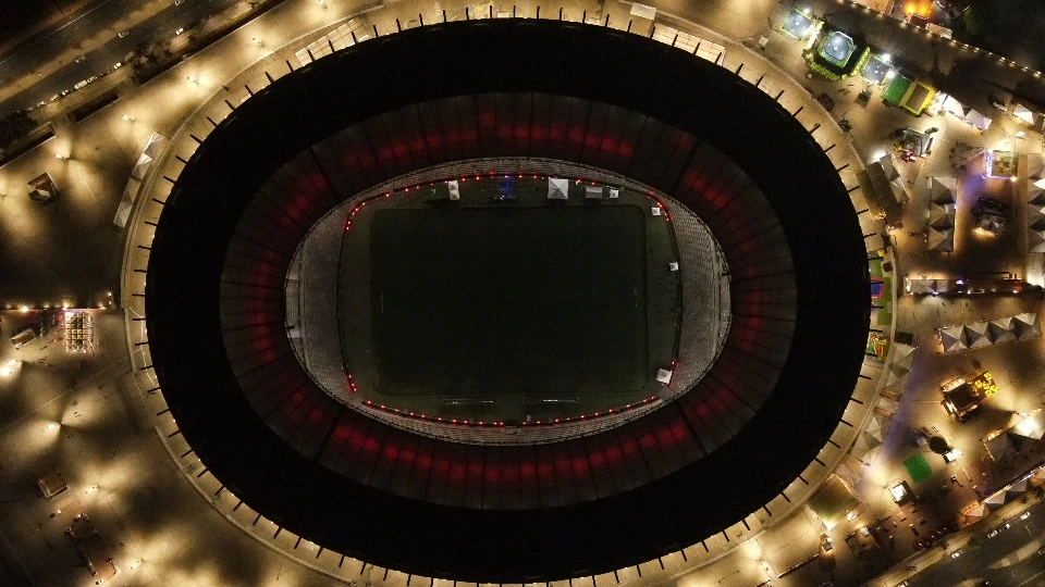 Filmagem aérea do Mineirão em Belo Horizonte